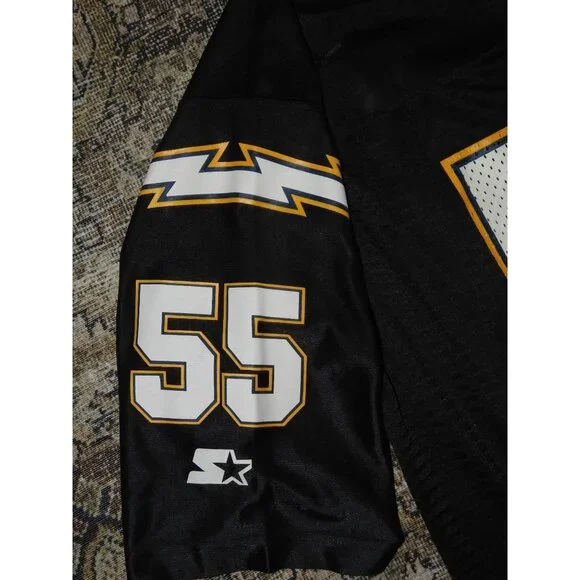 Vintage 1995 Starter NFL LA San Diego Chargers Junior Seau #55 Jersey Men’s 52 X